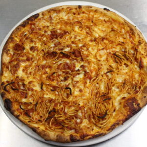 Spaghetti Pizza
